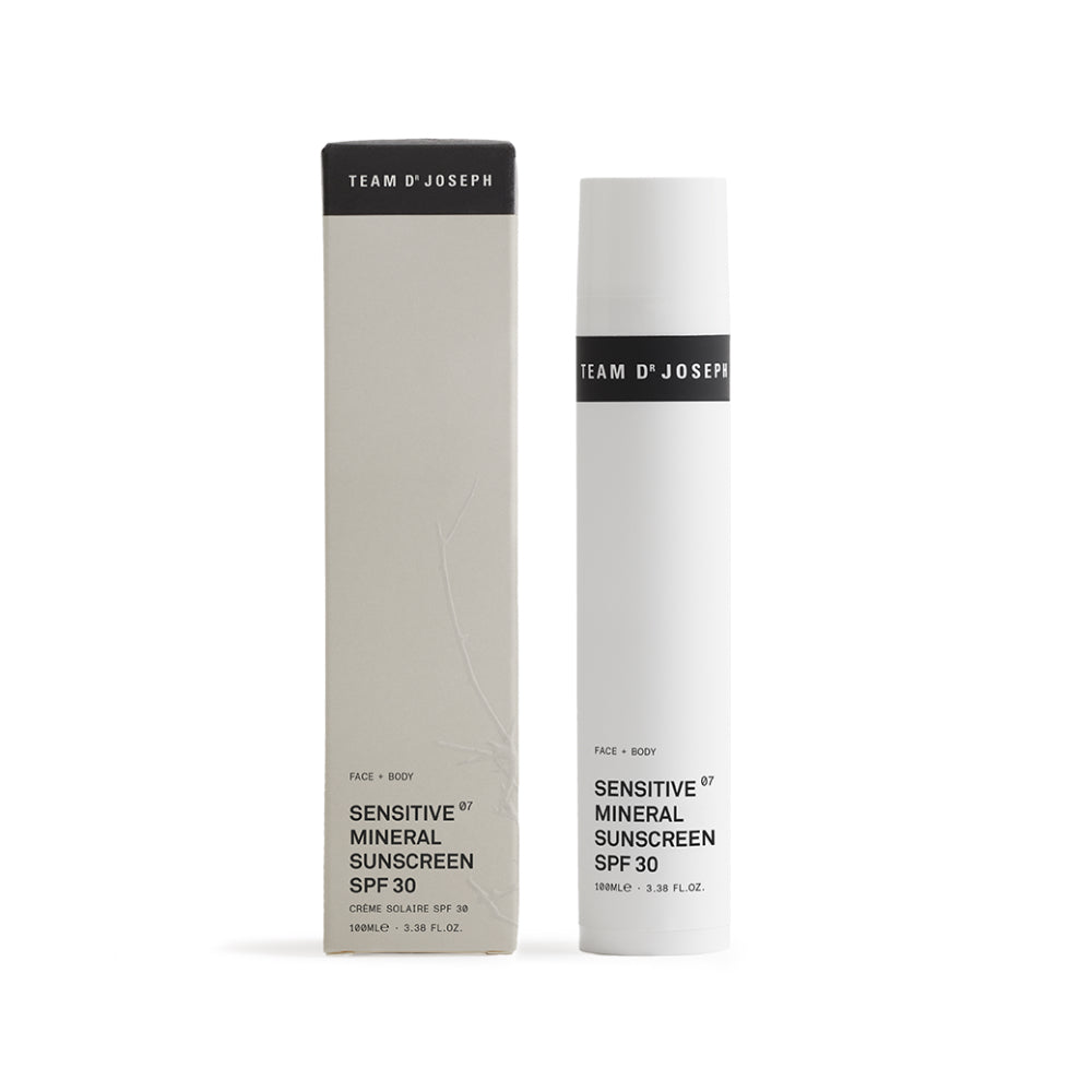 Sensitive Mineral Sunscreen SPF30 I TEAM DR JOSEPH
