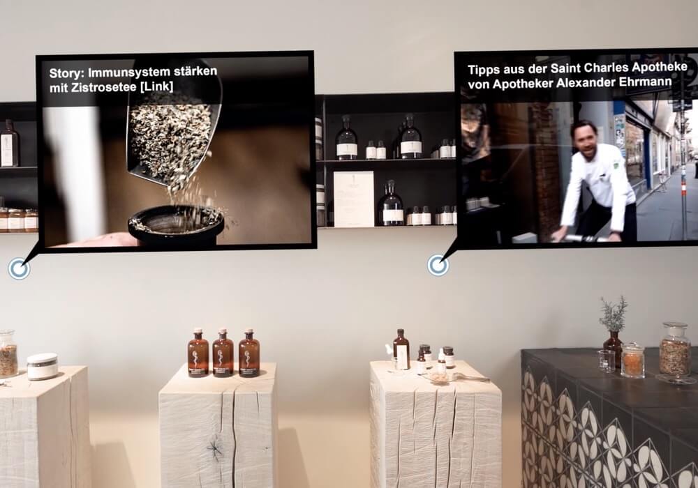 Saint Charles eröffnet ersten digitalen Store in Wien