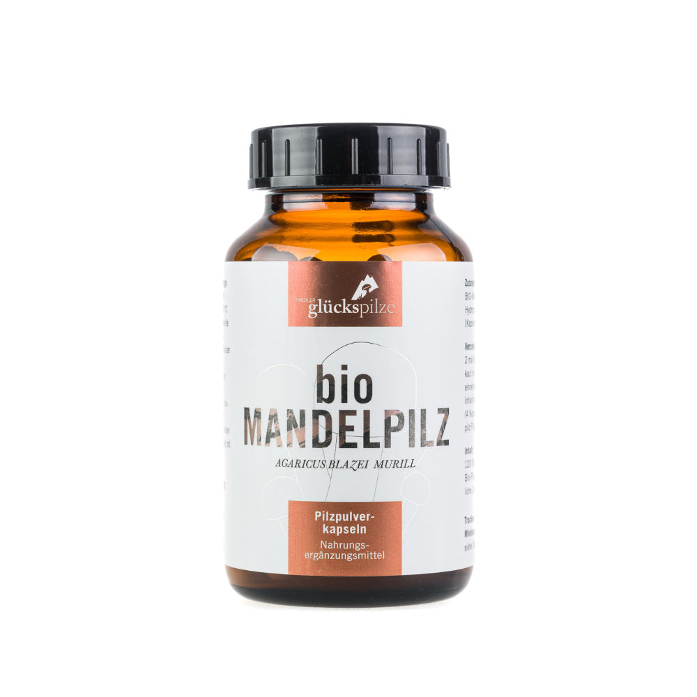 Bio Mandelpilz - Pilzpulverkapseln