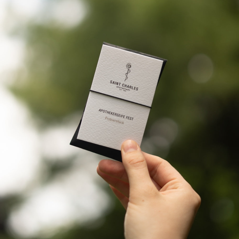 Gratis Mini Soap Bar Seife Probierstueck Green Days Karte